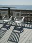 Chairs Overlooking Harbour, Chincoteague, Virginia by Natalie Tepper Limited Edition Print