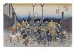 Le Pont De Nihonbashi (Vue Matinale) by Ando Hiroshige Limited Edition Print