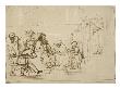 Jesus Age De Douze Ans S'entretenant Avec Les Docteurs De La Loi Divine by Rembrandt Van Rijn Limited Edition Print