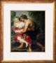 Scene Of Love Or, The Gallant Conversation by Peter Paul Rubens Limited Edition Print