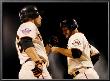 Texas Rangers V San Francisco Giants, Game 2: Cody Ross, Andres Torres by Doug Pensinger Limited Edition Pricing Art Print