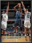 Charlotte Bobcats V Memphis Grizzlies: Tyrus Thomas, Sam Young And Xavier Henry by Joe Murphy Limited Edition Print