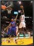 Detroit Pistons V Miami Heat: Chris Bosh And Charlie Villanueva by Mike Ehrmann Limited Edition Print