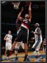 Portland Trail Blazers V Washington Wizards: Joel Przybilla And Gilbert Arenas by Ned Dishman Limited Edition Pricing Art Print