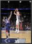 Atlanta Hawks V New Jersey Nets: Troy Murphy And Josh Powell by David Dow Limited Edition Print