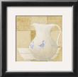 White Pitcher And Bowl With Ducks by Catherine Becquer Limited Edition Print