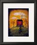 Primitive Red House by Jessica Fries Limited Edition Pricing Art Print
