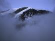 A Foggy Look At Mountain Summit, Kilimanjaro by Michael Brown Limited Edition Print