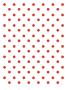 Red Polk-A-Dots by Avalisa Limited Edition Print