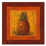 Red Contempo Pineapple by Patricia Quintero-Pinto Limited Edition Print