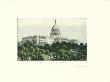 Washington D.C., Capitol 1891 by George Goodwin Kilburne Limited Edition Print