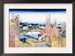 Building In The Village by Katsushika Hokusai Limited Edition Print