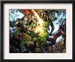 Incredible Hulk #607 Group: Thor, Skaar, Ronin And Red She-Hulk by Paul Pelletier Limited Edition Pricing Art Print