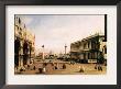 La Piazza by Canaletto Limited Edition Pricing Art Print