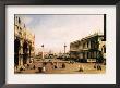 La Piazza by Canaletto Limited Edition Print
