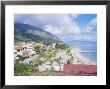 Kefalonia, The Beach At Poros by Ian West Limited Edition Print
