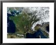 France From Space by Stocktrek Images Limited Edition Pricing Art Print