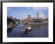 Deep Cutting Junction Canal Crossroads With Malt House And Waterbus, Birmingham, West Midlands, Uk by Geoff Renner Limited Edition Print