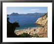 Beach Below Piana, Corsica, France, Mediterranean by Yadid Levy Limited Edition Print