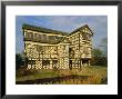 The 16Th Century Black And White Gabled House, Little Moreton Hall, Cheshire, England, Uk by Jonathan Hodson Limited Edition Print