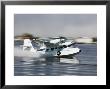 Float Plane Taking Off From Lake Hood, Anchorage, Alaska by Brent Winebrenner Limited Edition Print