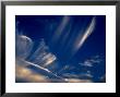 Cirrus Clouds Against A Deep Blue Evening Sky, Groton, Connecticut by Todd Gipstein Limited Edition Print