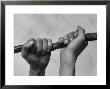 Hose Was Twisted Over And Over To Toughen Hands For Preparations For Life by Loomis Dean Limited Edition Print