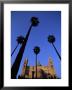 Christian Cathedral And Palm Trees, Palermo, Sicily, Italy, Mediterranean, Europe by Oliviero Olivieri Limited Edition Print