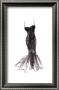 Black Dress With Flair by Tina Limited Edition Print