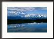Cloud-Enshrouded Mt. Mckinley Reflected In Wonder Lake. by Anne Keiser Limited Edition Print