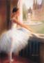 Ballerina By The Window by Lee Bomhoff Limited Edition Pricing Art Print
