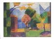 Garden At Thuner Lake by Auguste Macke Limited Edition Pricing Art Print