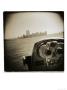 Sightseeing Telescope And Lower Manhattan by John Glembin Limited Edition Print