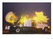 Doppler On Wheels Radar Trucks Wait For Tornadoes To Develop by Peter Carsten Limited Edition Print