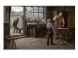 Child Apprentice His First Day Of Work by Hamlet Bannerman Limited Edition Print