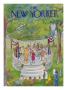 The New Yorker Cover - July 7, 1980 by George Booth Limited Edition Print