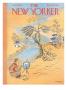 The New Yorker Cover - January 12, 1957 by Anatol Kovarsky Limited Edition Print