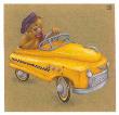 Le Taxi Jaune by Raphaele Goisque Limited Edition Pricing Art Print
