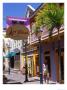 Old Street Of Philipsburg, St. Martin, Caribbean by Greg Johnston Limited Edition Print