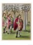 Minstrels (Including A Harpist) Performing In A Garden by Henry Shaw Limited Edition Print