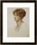 Portrait Of Mrs. William J. Stillman, Nee Marie Spartali, Bust Length, 1869 by Dante Gabriel Rossetti Limited Edition Pricing Art Print