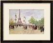 Entrance To The Exposition Universelle, 1889 by Jean Beraud Limited Edition Print