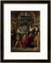 The Medici Cycle: Henri Iv Leaving For The War And Bestowing The Government To Marie De Medici 1610 by Peter Paul Rubens Limited Edition Print