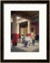 Maidens In A Classical Interior, 1879 by Luigi Bazzani Limited Edition Print