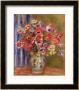 Vase Of Tulips And Anemones, Circa 1895 by Pierre-Auguste Renoir Limited Edition Print