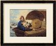 A Tanka Woman With Her Child On A Boat by George Chinnery Limited Edition Print