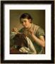 The Lacemaker, 1823 by Vasili Andreevich Tropinin Limited Edition Pricing Art Print