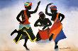 Ebony Dancers 2 by Romeo Downer Limited Edition Print