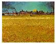 Summer Evening, Wheat Field At Sunset, C.1888 by Vincent Van Gogh Limited Edition Print
