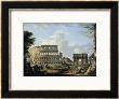 The Colosseum And The Arch Of Constantine by Giovanni Paolo Pannini Limited Edition Print